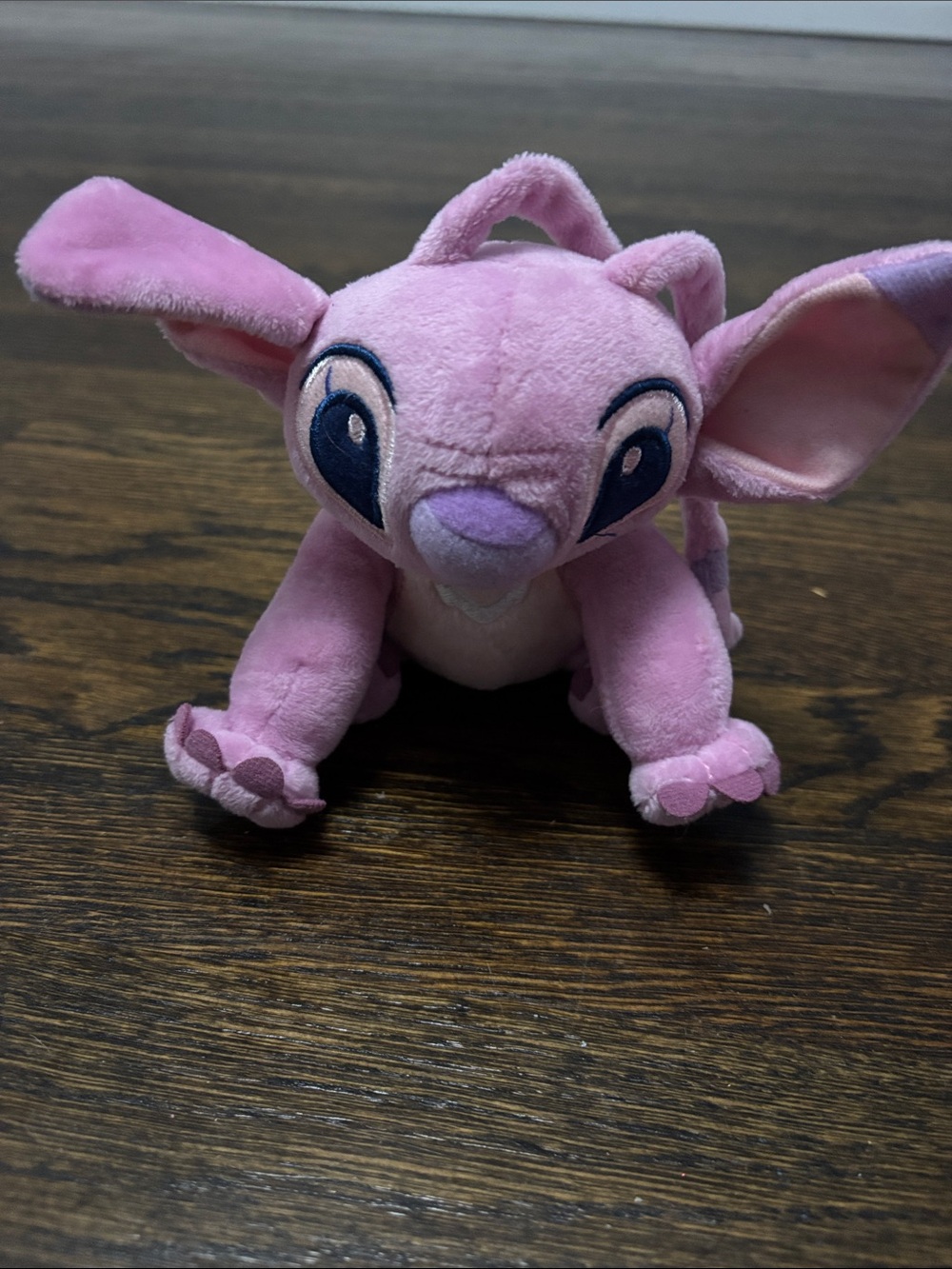 Disney Pink Stitch Plush Toy - Pink and Purple Accents
